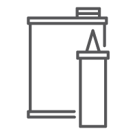 This is an image of epoxy used for boat repairs