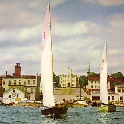 Sailboats near Barrie 